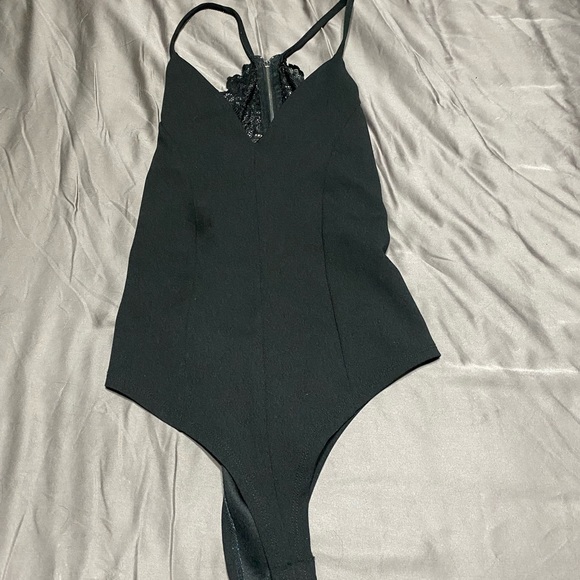 Sexy black body suit!!